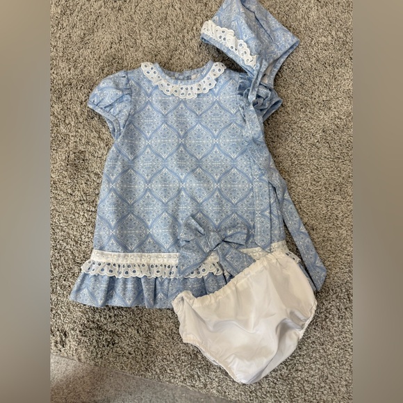 Cocote Dress, Diaper Cover & Bonnet - Picture 1 of 1